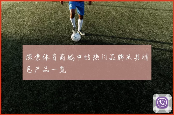 探索体育商城中的热门品牌及其特色产品一览